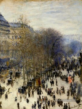  Monet Art - Boulevard des Capucines Claude Monet